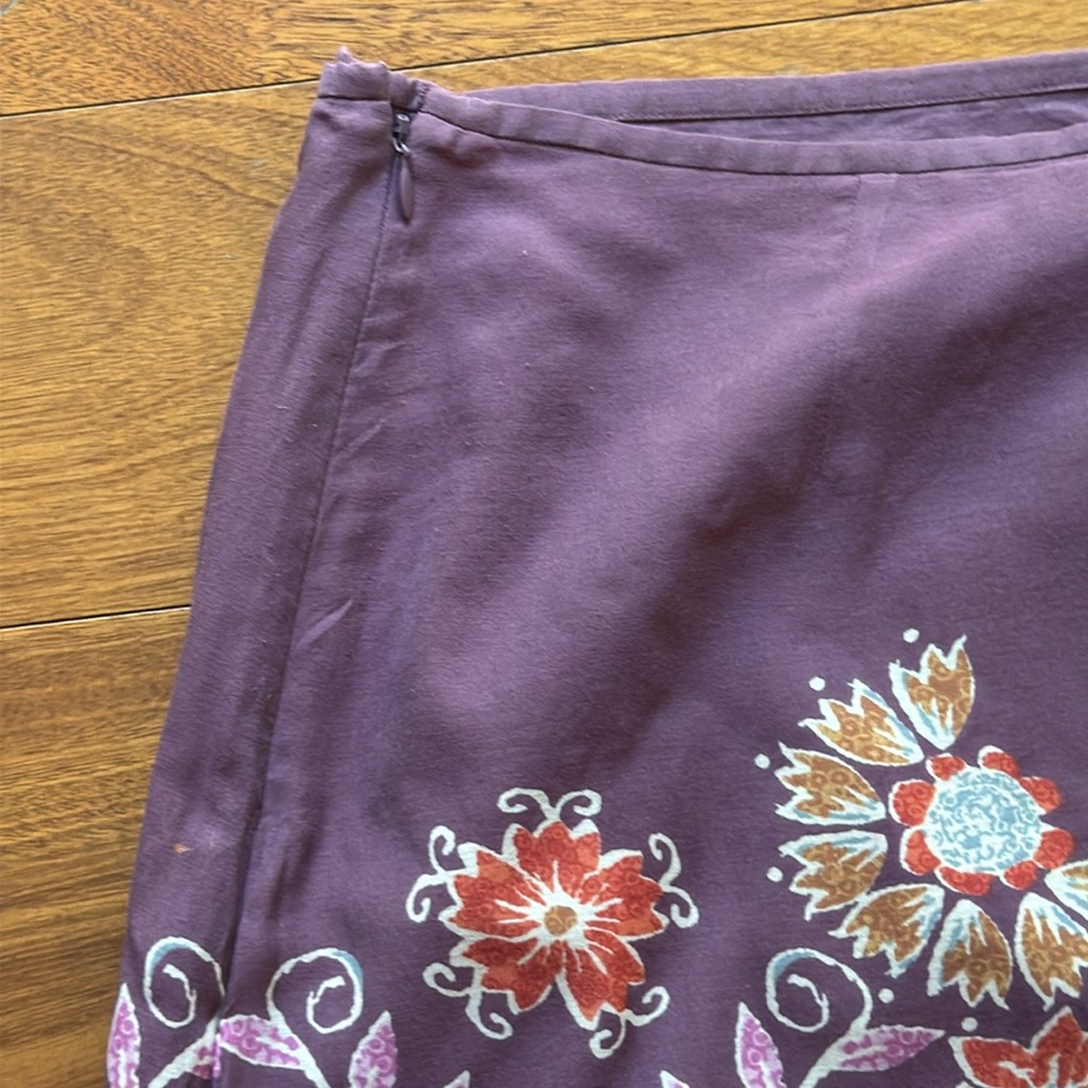 Sigrid Olsen Floral and Sequin Vintage Skirt - Picture 6 of 15